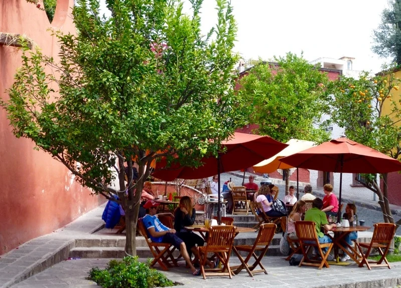 San Miguel de Allende coffee shop