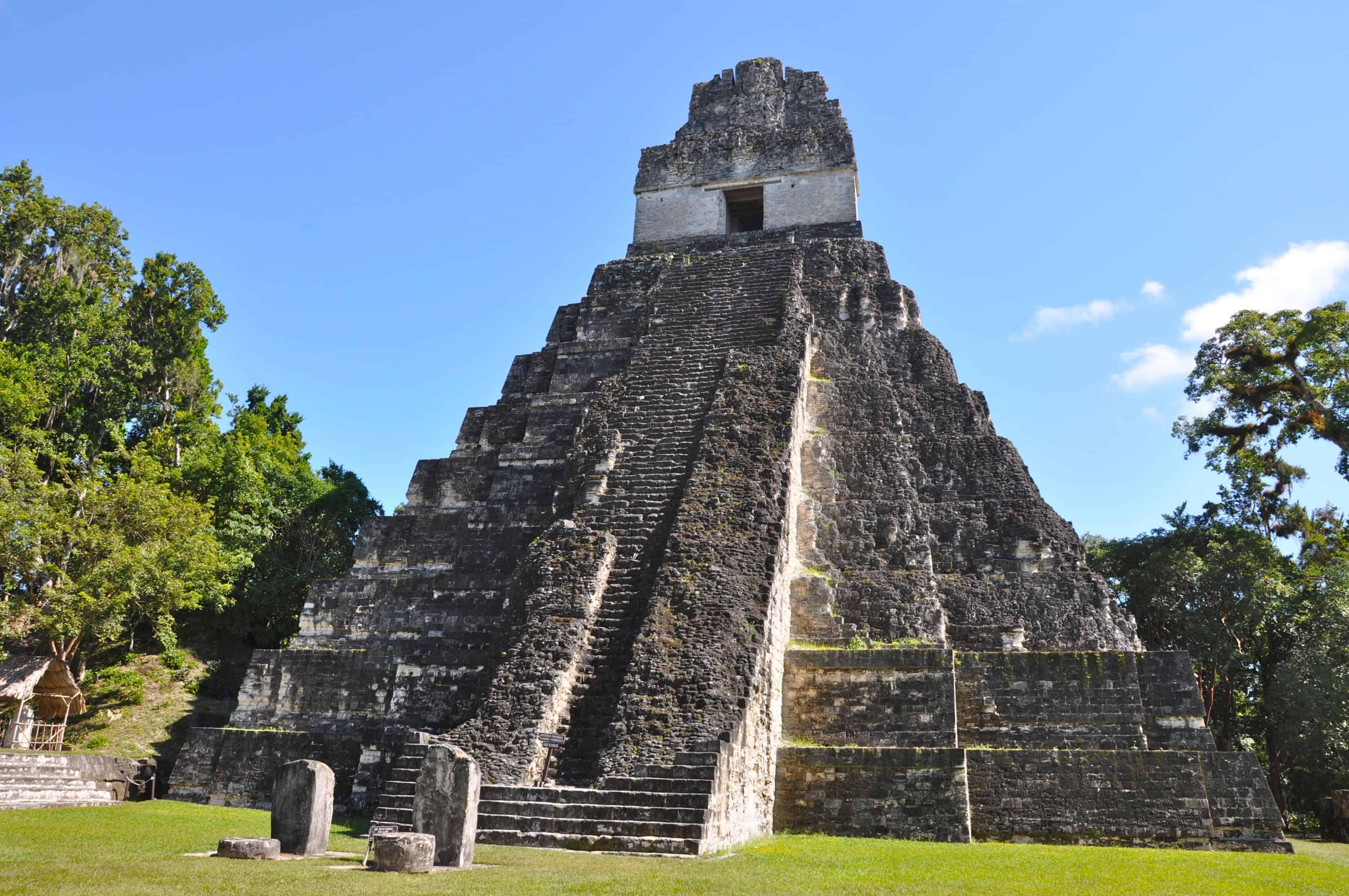 The Maya temple of Tikal in Guatemala