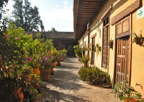 The historic Hotel de San Antonio 