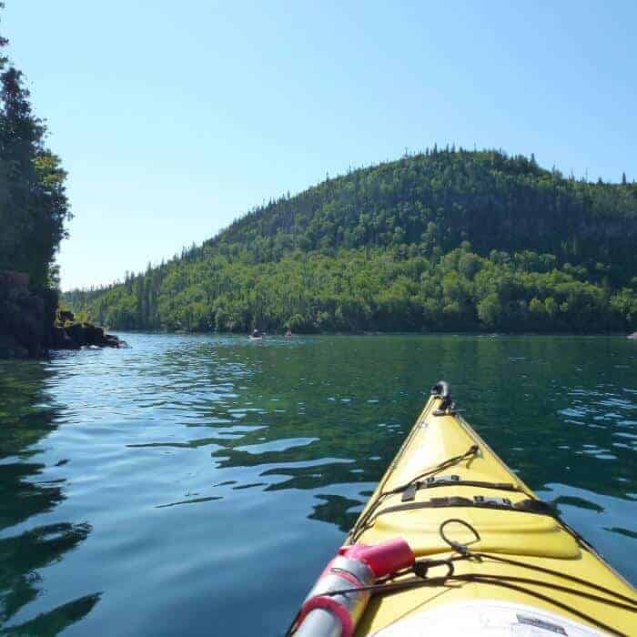 Kayaking the Lake Superior archipelago