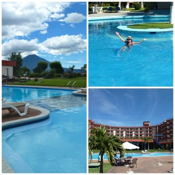 Pool at Hotel del Lago Panajachel Guatemala 