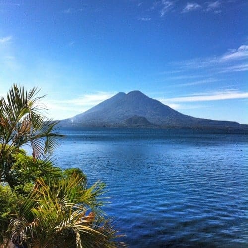 Panajachel on Lake Atitlan, Guatemala 