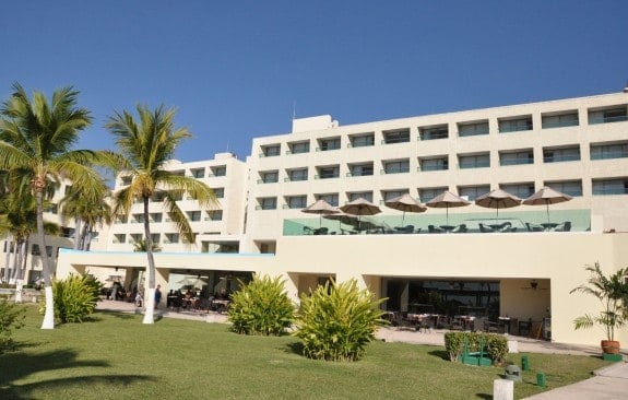 View of Dreams Huatulco from pool 