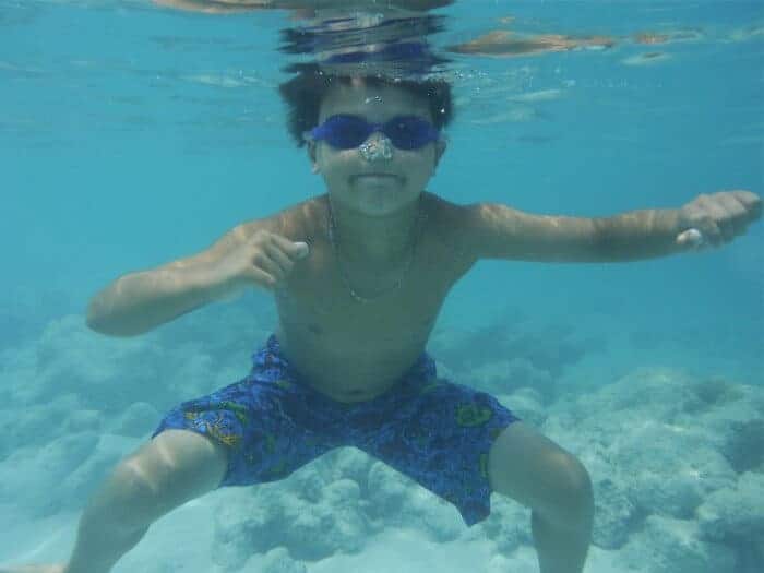 Underwater photo in Turks and Caicos taken with Fujifilm XP70 