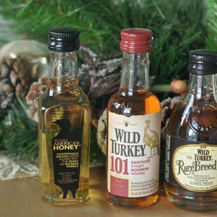 A souvenir sampler of Wild Turkey bourbons