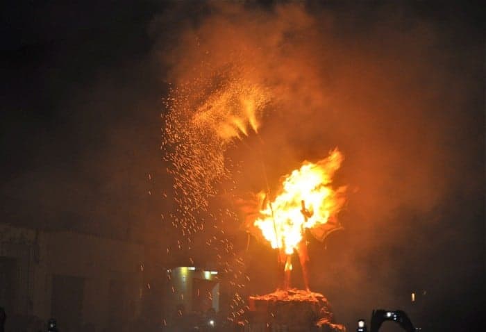 The Burning Devil Festival in Guatemala