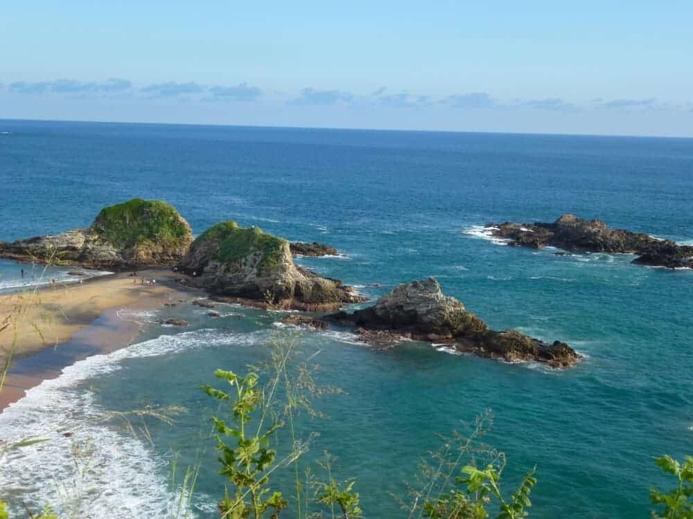 View of Pacific Coast of Mexico from Casa Pan de Miel