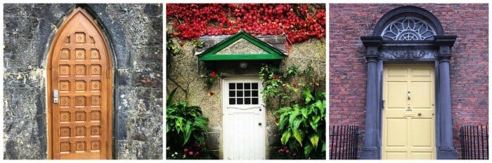 Country doors in Ireland