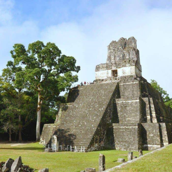 Archeological ruins of Tikal Guatemala.
