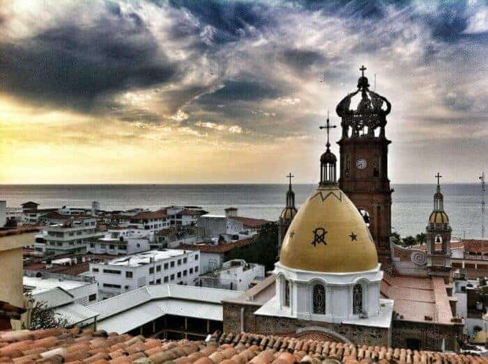 Beautiful view of Puerto Vallarta skyline