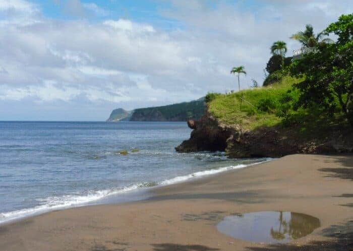 Lime Kiln Beach on Montserrat