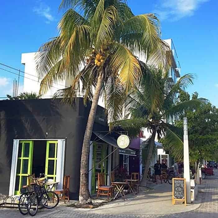 Marvins Burgers is located on a quiet stretch of Quinta Avenida Playa del Carmen