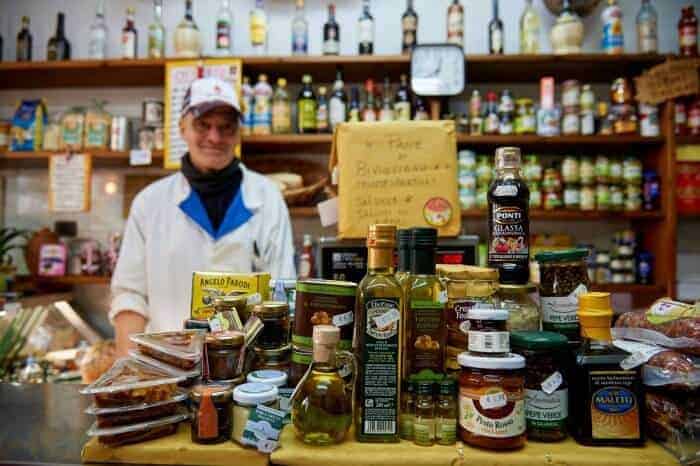 A tasty food stop during the new Eating Europe tour of Florence