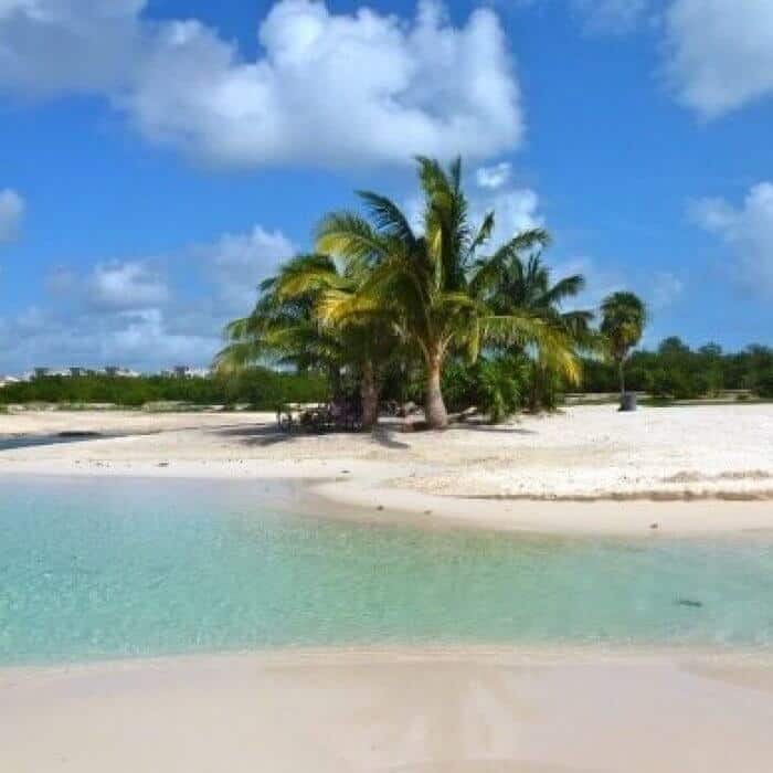 Beach at Playa del Carmen Mexico