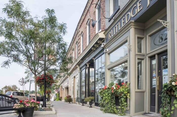 Streets of Historic Uxbridge in Ontario. (Credit Visit Uxbridge)