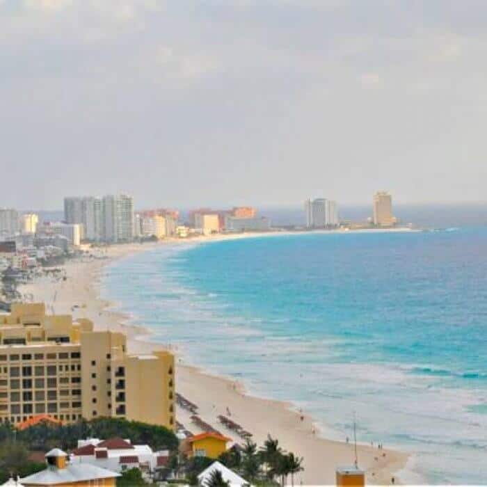 View from Secrets The Vine Cancun