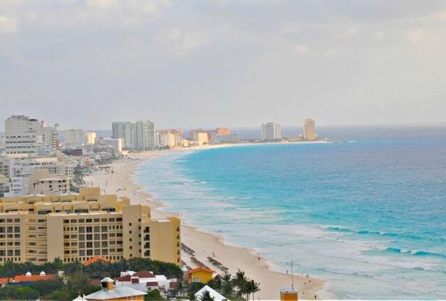 View from Secrets The Vine Cancun.