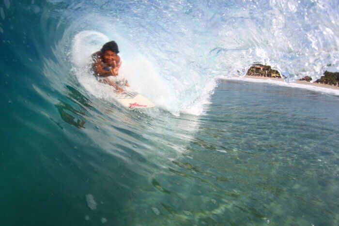 Barrel Surfing at Puerto Escondido Credit Zicazteca