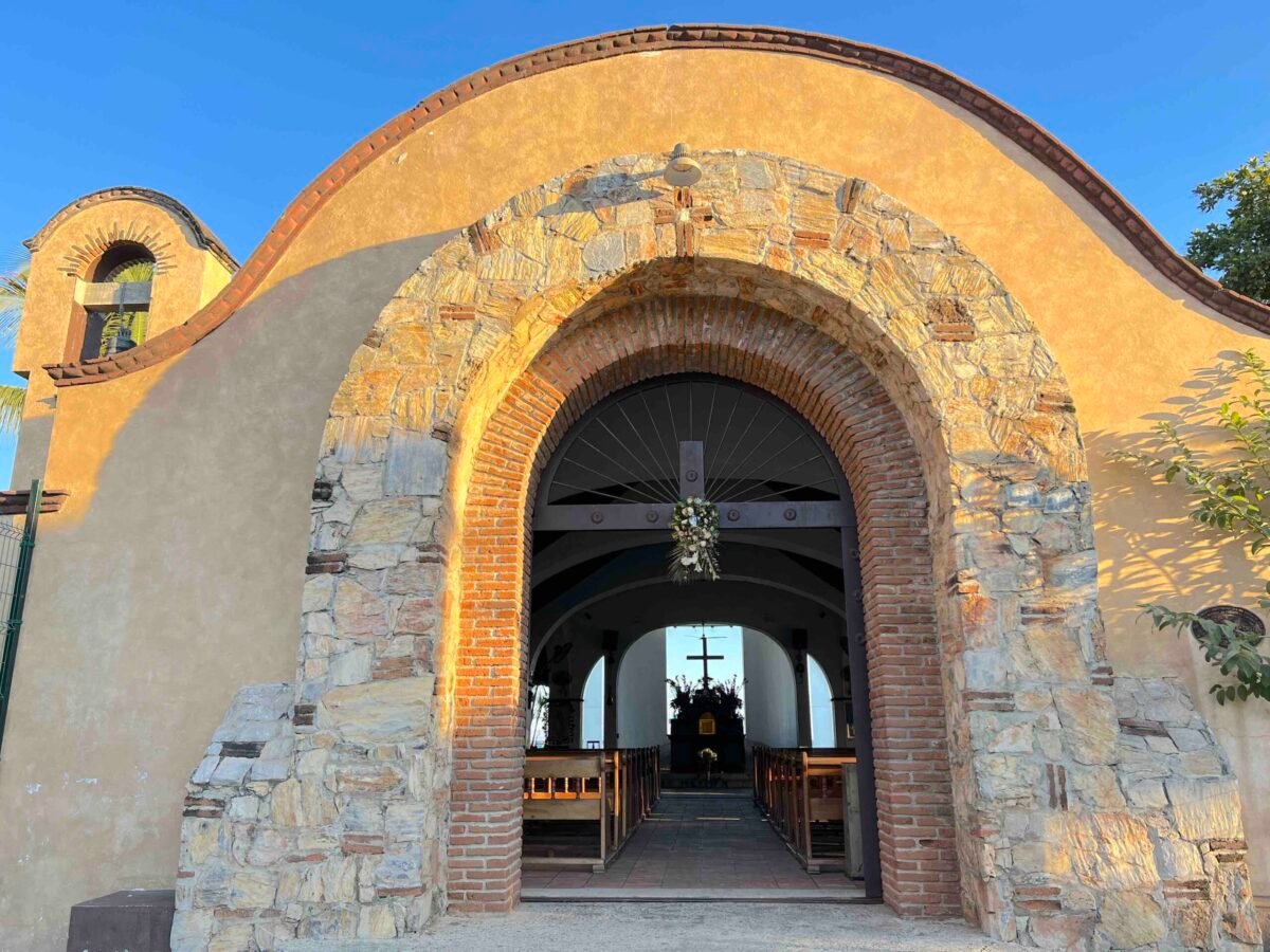 The Capilla de Santa Cruz a chapel in Santa Cruz Huatulco. 