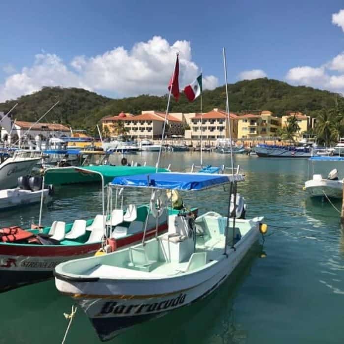 Marina in Santa Cruz Huatulco