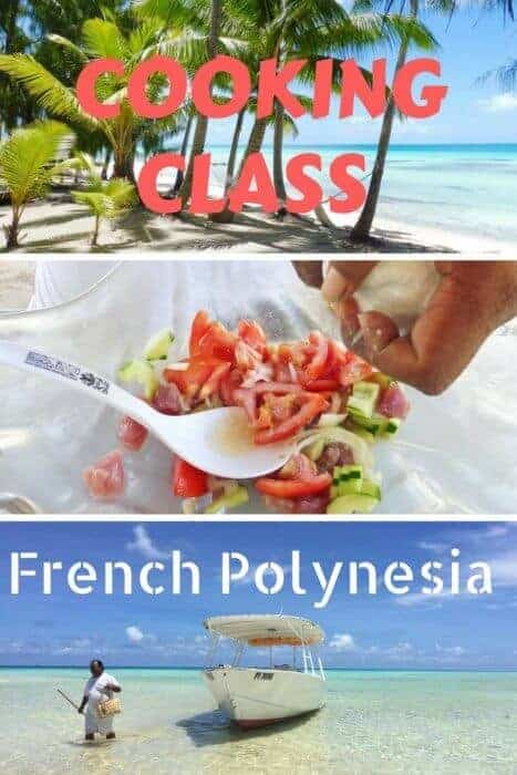 Take a poisson cru cooking class at Tikehau Pearl Beach Resort