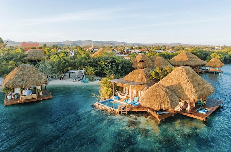 Drone view of Aruba Ocean Villas Credit Patrick Jansen.