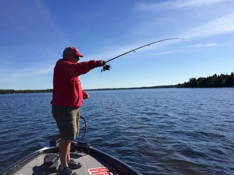 Fishing charter on Balsam Lake Kawartha Lakes Ontario