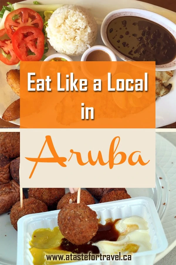 Avoid tourist traps and discover what and where to eat in downtown Oranjestad Aruba. From traditional snacks to coconut-scented Aruba coffee, our guide offers the best restaurants, cafes, markets and food to go on this Dutch #Caribbean island. #Aruba ,