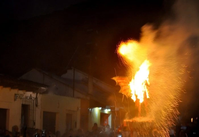 Burning of the Devil Guatemala festival in Antigua