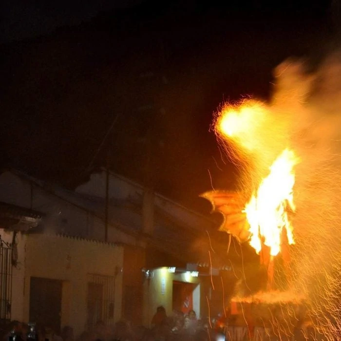 Burning of the Devil Guatemala festival in Antigua