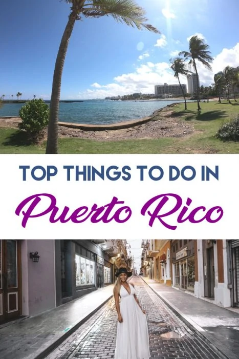 This 3-day Puerto Rico itinerary will give you the information you need for planning a perfect vacation. Find out where to eat, the best beaches, shopping and more top things to do in this handy itinerary #beach #caribbean #puertorico