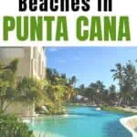 A resort on a beach in Cap Cana in Dominican Republic.