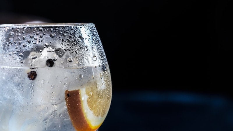 Glass with beverage Photo by Jez Timms on Unsplash