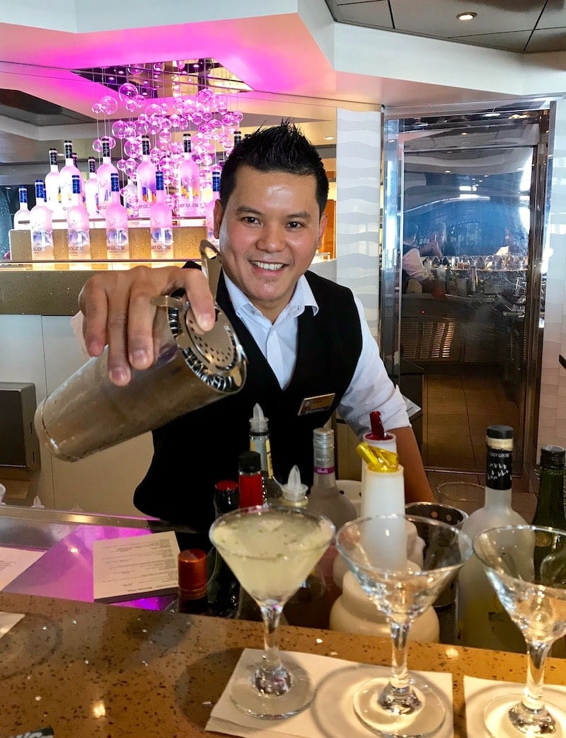 Mixology Class aboard Holland America's MS Volendam
