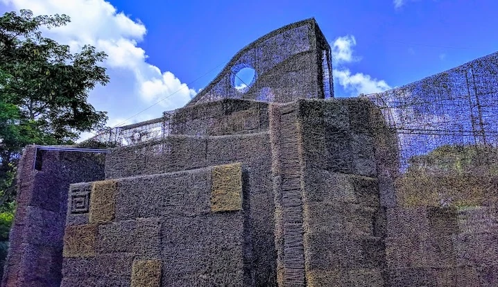 Cathedral of Thorns created by Herman Van Bergen Credit: Sue Campbell