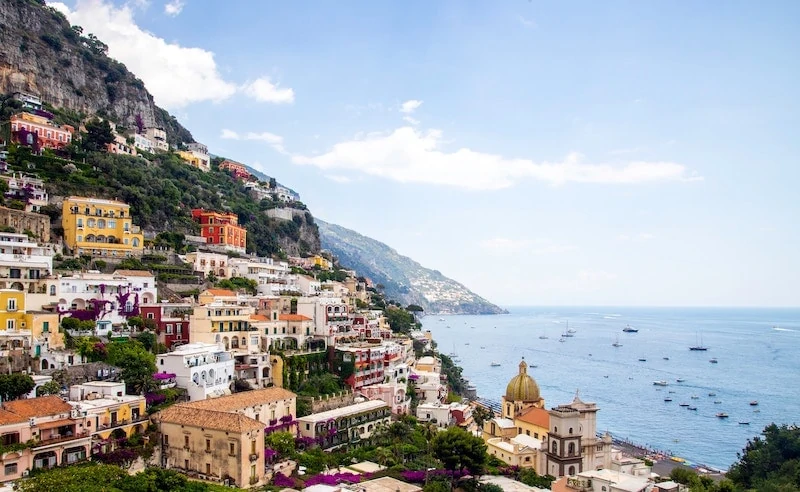 View of Positano Photo by Sander Crombach on Unsplash