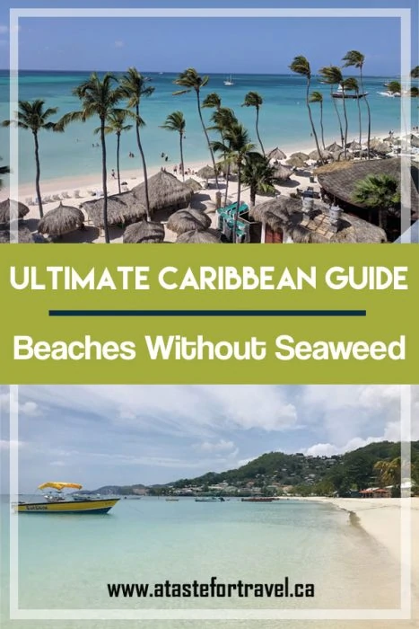 Beast Beaches with No Sargassum seaweed in Caribbean