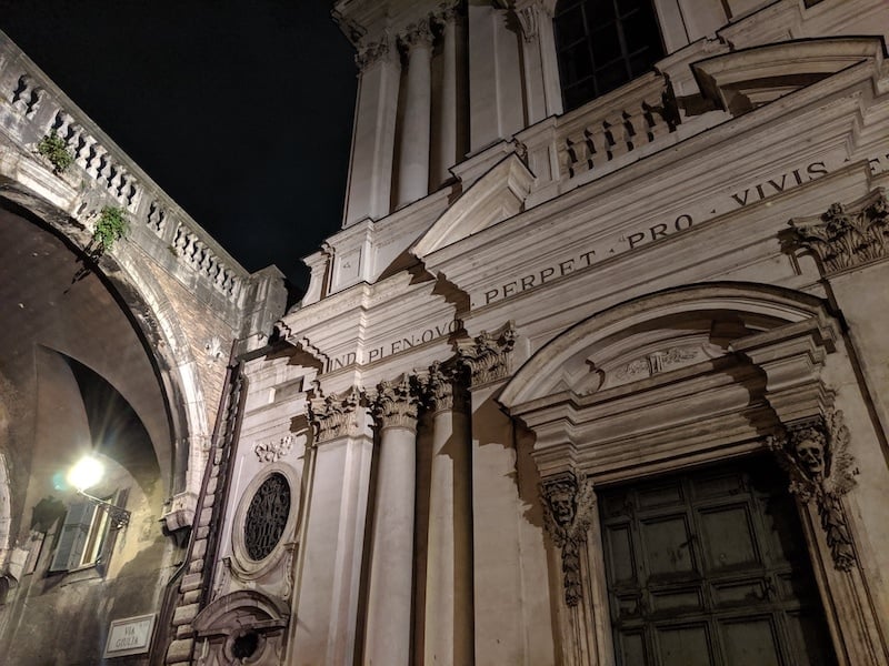 Dark side of Rome at Night Credit Leigh Campfires and Concierges