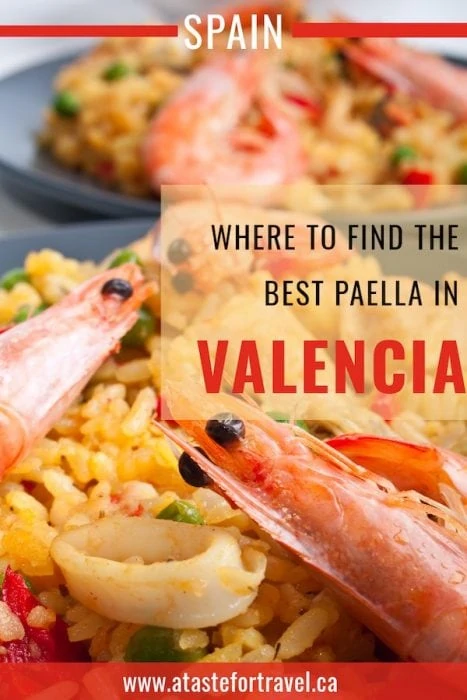 seafood paella in valencia 