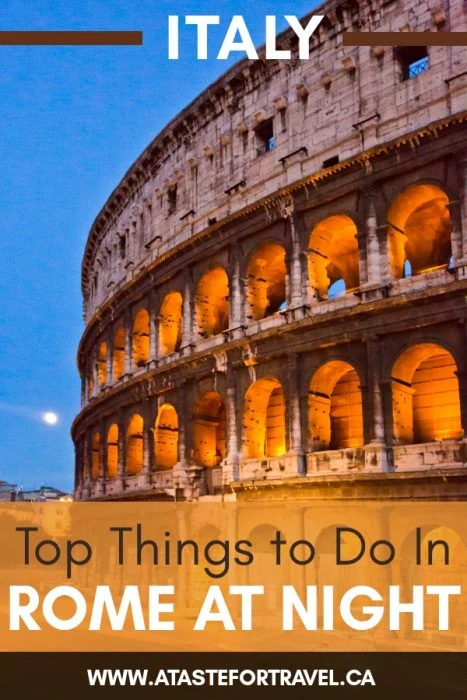 Things to do in Rome at Night