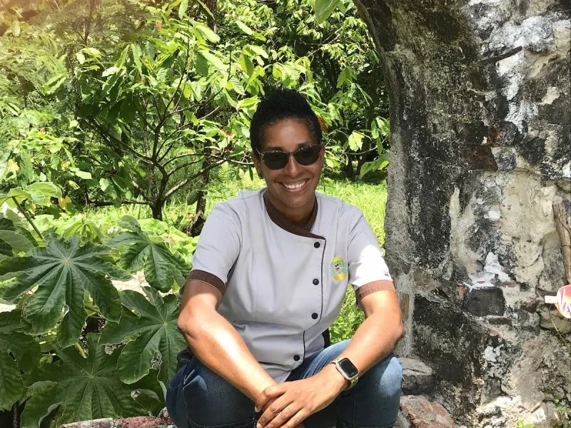 Chef Belinda of Chef Belinda of Flavours of Grenada Food Experiences