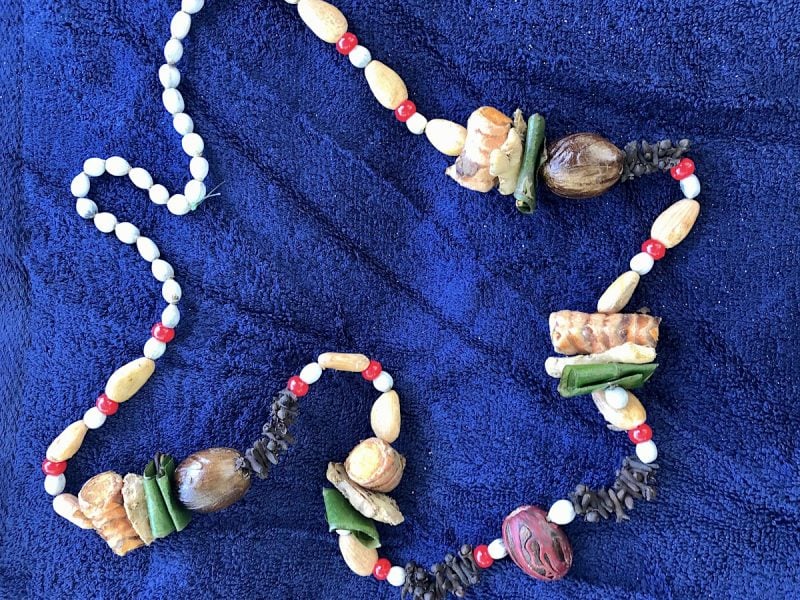 spice necklace on Grenada 