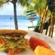 Enjoy arepas and more at Aruba Ocean Villas