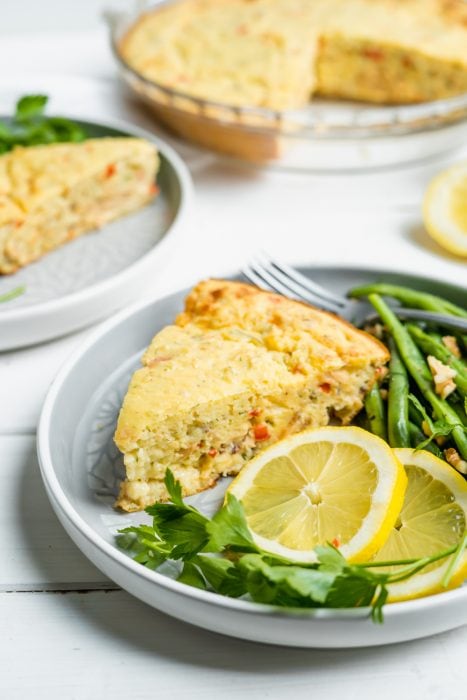 canned salmon impossible pie 
