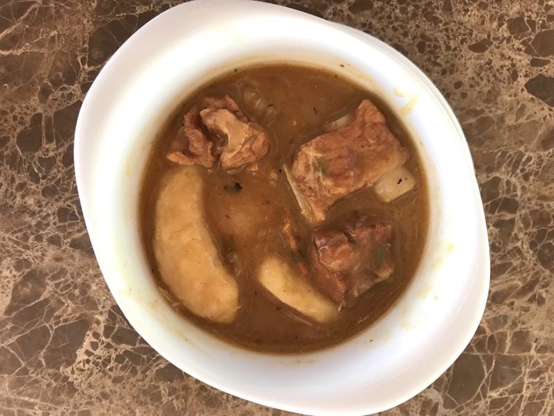 sancocho soup in punta cana dominican republic