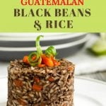 Guatemalan rice and beans B