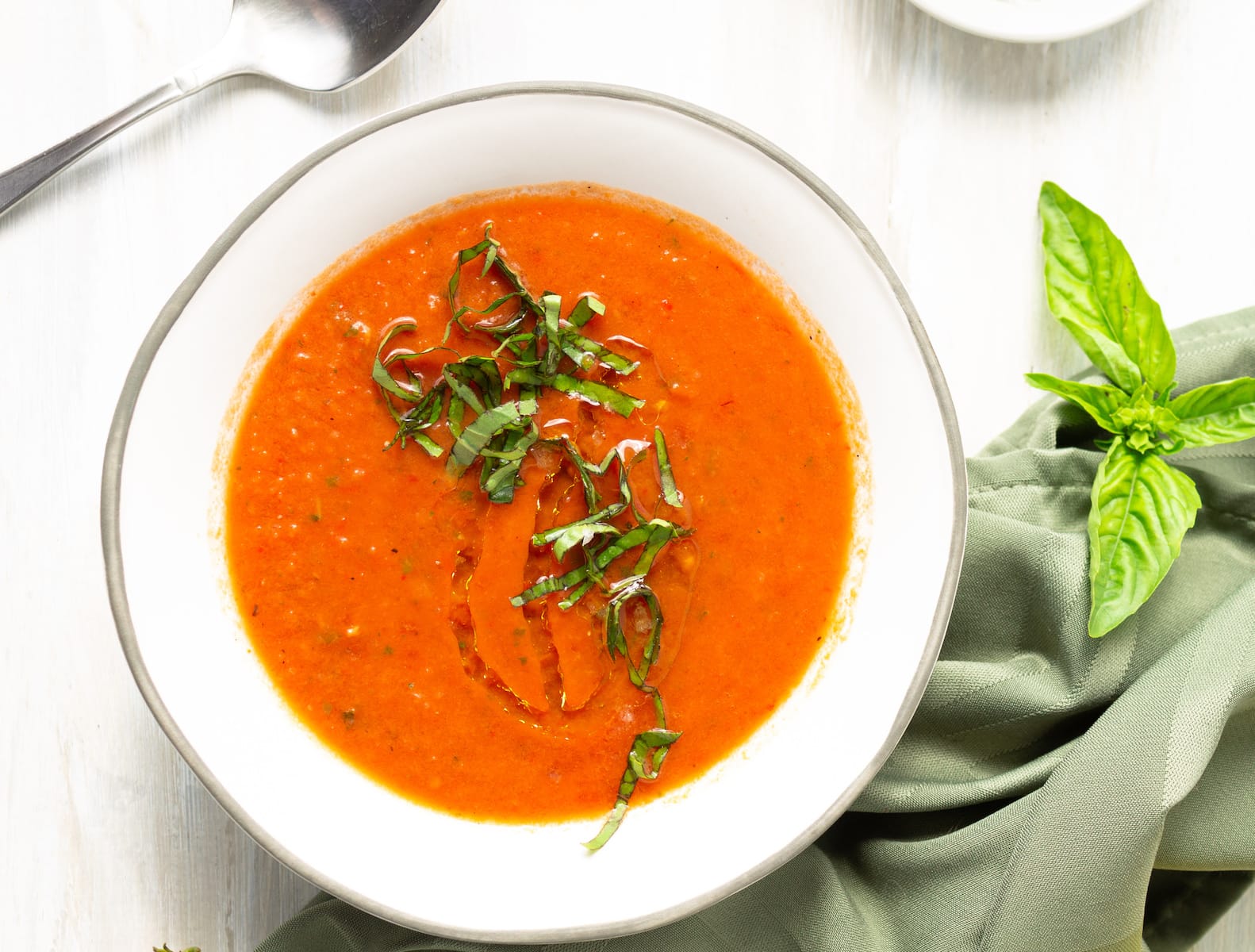 Heirloom Tomato Gazpacho Soup