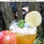 Apple Mojito with text overlay for Pinterest.