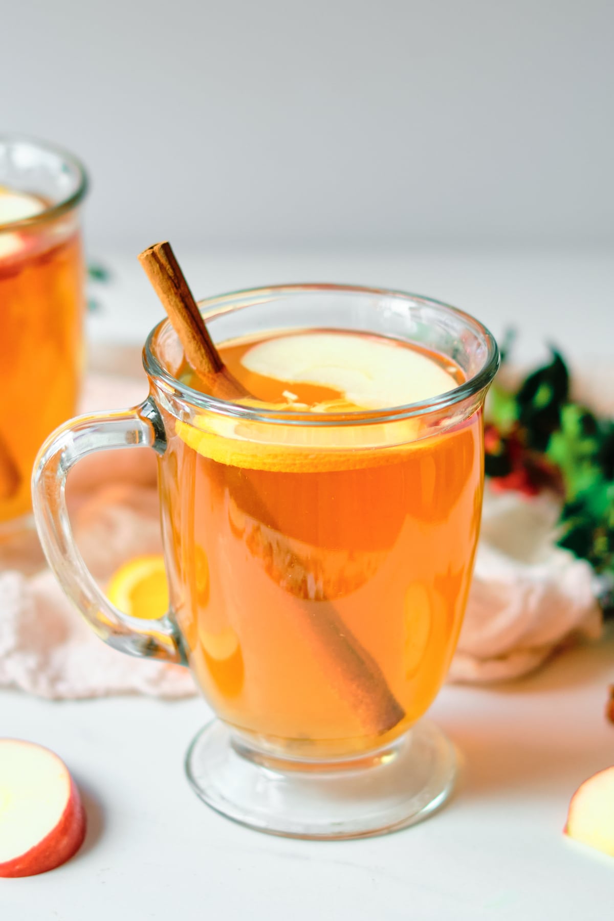 Close-up of Spiced Christmas Tea