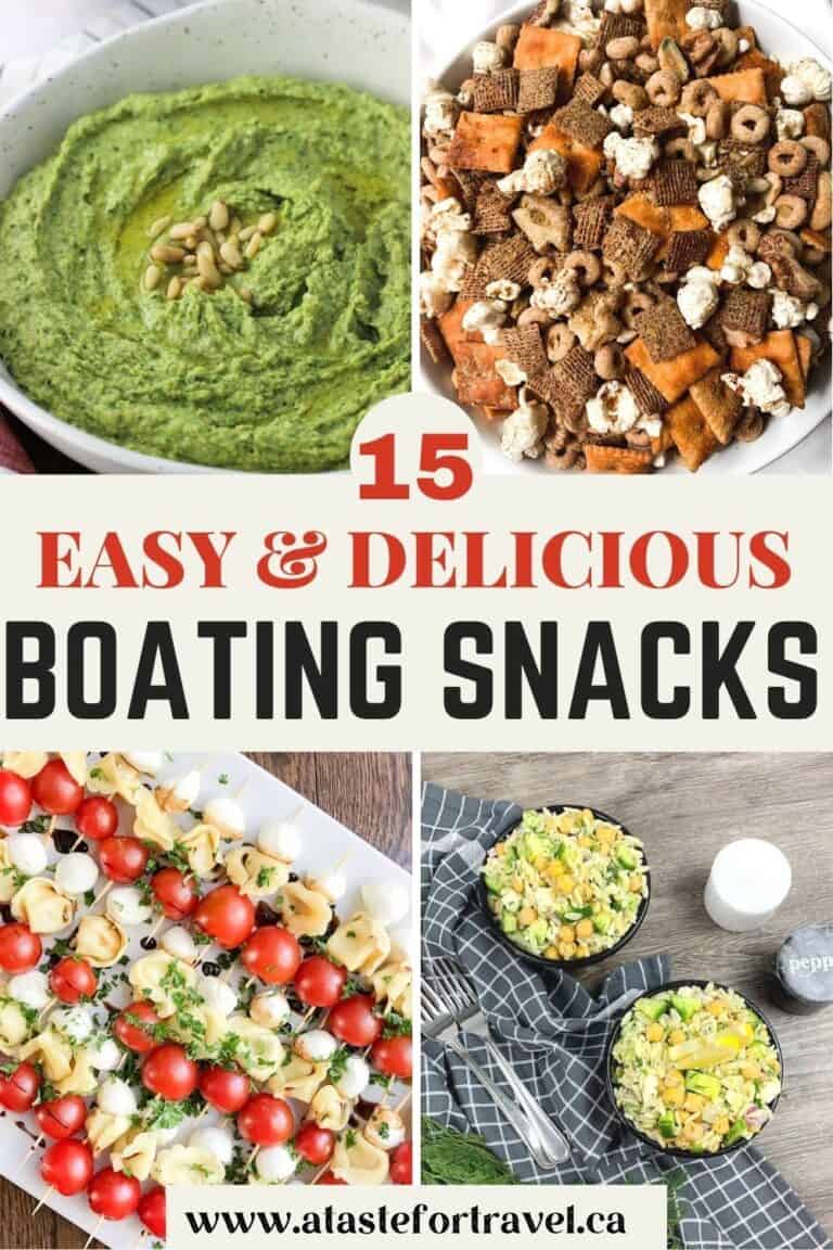 15 Healthy Boating Snacks and Appetizers - A Taste for Travel